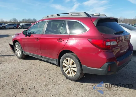2018 Subaru Outback 2.5I Premium from USA, damaged, VIN 4S4BSACC0J3269920